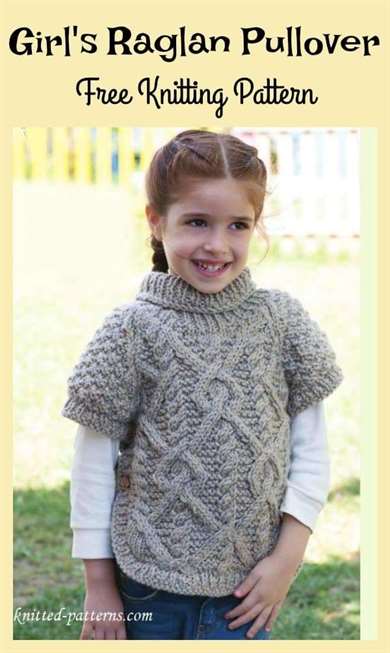 Áo len chui đầu raglan của cô gái khuyết tật