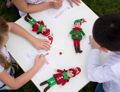 Elf on the Shelf Holiday Kids Party - Lấy cảm hứng từ điều này