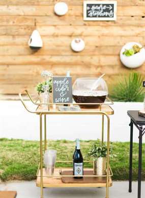 Navy & Gold Campfire Baby Shower - Lấy cảm hứng từ điều này