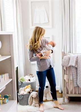 Blush & Grey Nursery - Lấy cảm hứng từ điều này