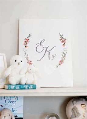 Blush & Grey Nursery - Lấy cảm hứng từ điều này