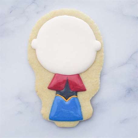 Anna - Frozen Cookie Hướng dẫn về Ý tưởng Bữa tiệc của Kara |  KarasPartyIdeas.com