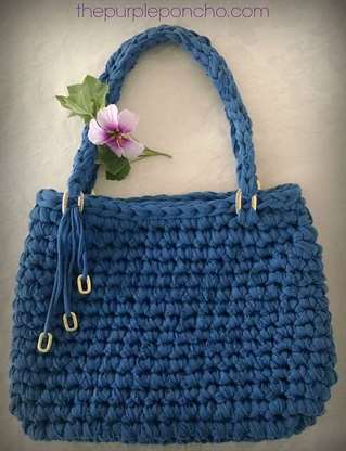 Đảo gió crochet tote