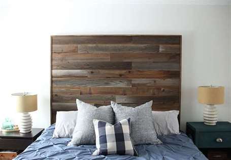 Đầu giường pallet nhiều tông màu