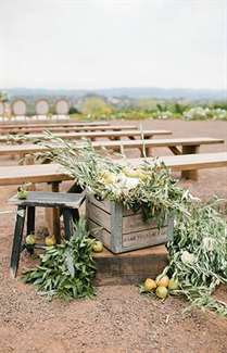 Natural Sonoma Winery Wedding - Inspired by This