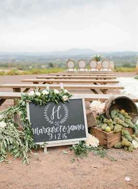 Natural Sonoma Winery Wedding - Inspired by This