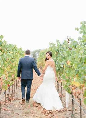 Natural Sonoma Winery Wedding - Inspired by This