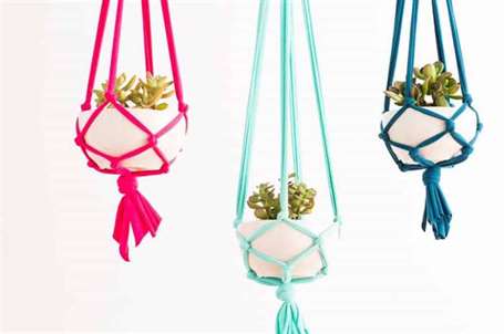 Móc treo macrame tự làm