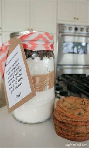 Mason Jar Chocolate Chip Cookies - Tự làm lấy cảm hứng