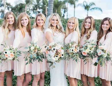 Blush & Gold Summer Wedding - Lấy cảm hứng từ điều này