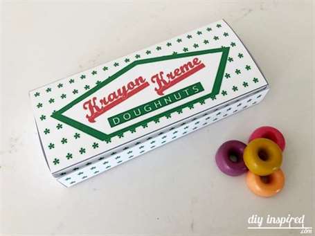 DIY Donut Crayons