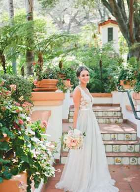 Nude & Blush Rancho Las Lomas Wedding - Lấy cảm hứng từ điều này