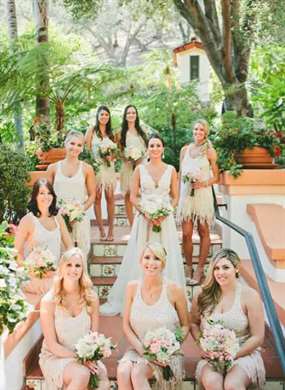 Blush & Nude Rancho Las Lomas Wedding - Lấy cảm hứng từ điều này