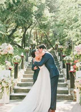 Blush & Nude Rancho Las Lomas Wedding - Lấy cảm hứng từ điều này