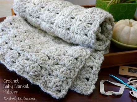 Crochet em bé chăn mẫu của kimberlylayton com 