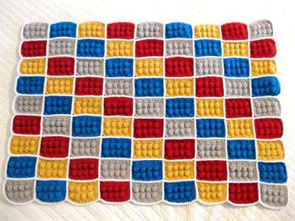 Lego crochet chăn em bé tự làm