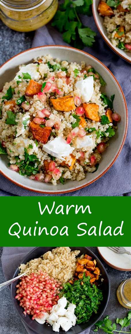 Món Salad Quinoa Ấm áp này là món ăn thoải mái tốt cho bạn!