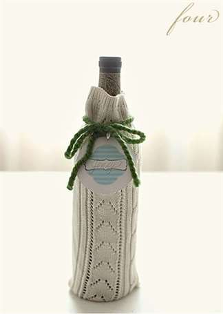 24 wine bottle sweater wrap