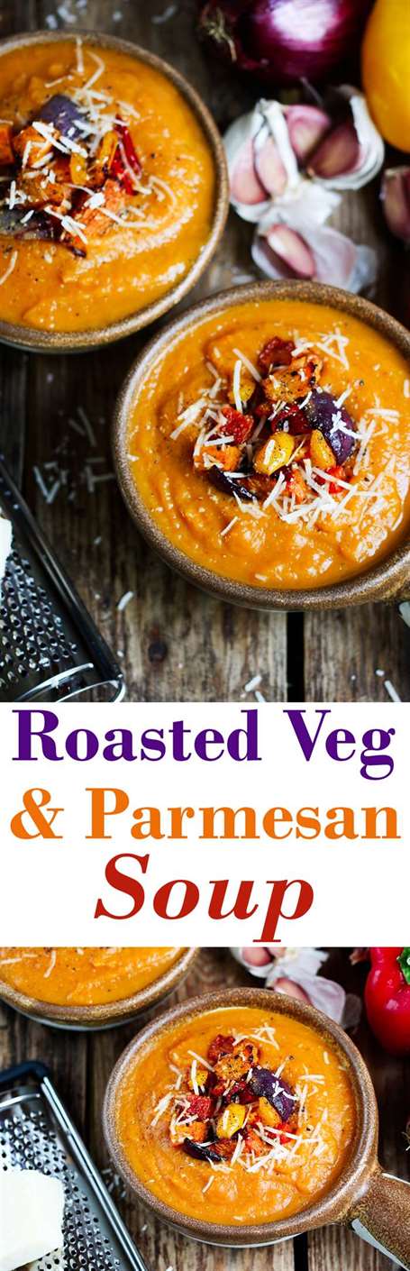 Veg Rang and Parmesan Soup - một bữa trưa mùa đông ngon lành!