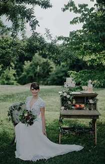 Elegant Barn Wedding Inspiration - Lấy cảm hứng từ điều này