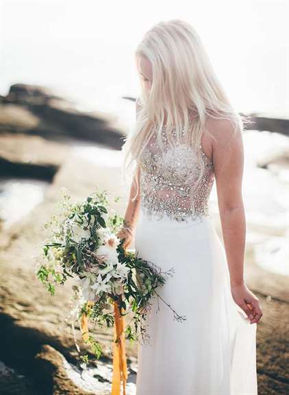 Massachusetts Seaside Bridal Inspiration - Lấy cảm hứng từ điều này