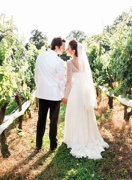 Burnt Orange & Berry Vineyard Wedding - Lấy cảm hứng từ điều này