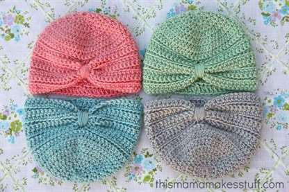 Crochet Baby Turban