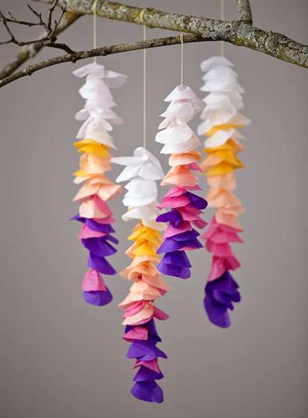 Tự làm Wisteria Baby Mobile