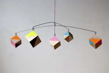 Geometric Cube DIY Mobile