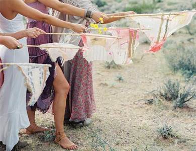 South Nevada Boho Elopement