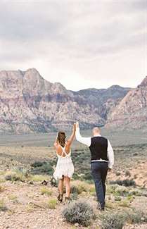 South Nevada Boho Elopement