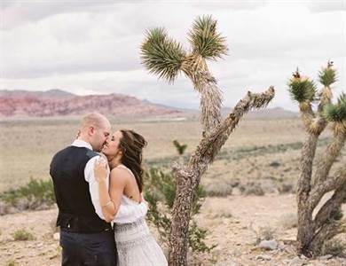 South Nevada Boho Elopement