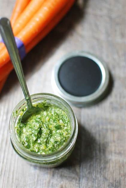 Cà rốt top pesto