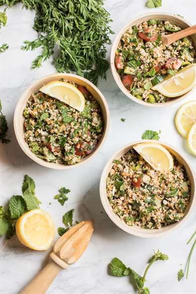 Cà rốt đầu tabouli