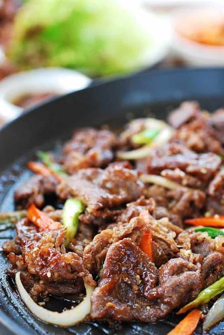 Bulgogi, hoặc thịt bò bbq Hàn Quốc