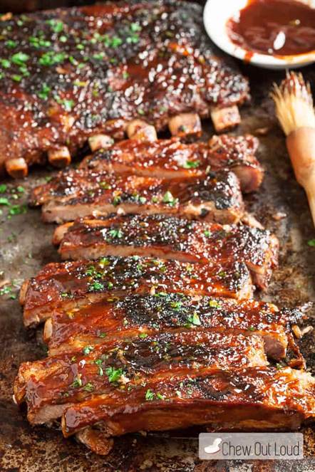 Spicy bbq sriracha rib