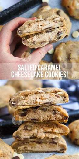 1642839062 529 Salted Caramel Cheesecake Cookies