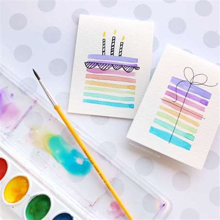 Tự làm bánh vẽ crayola