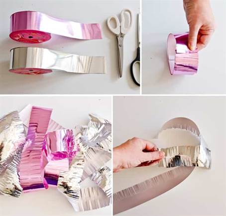 Diy foil diy streamers