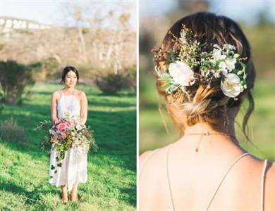 Boho Backyard Elopement