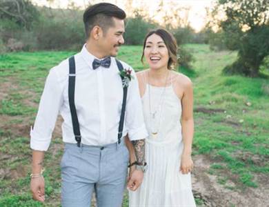 Boho Backyard Elopement