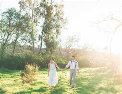 Boho Backyard Elopement