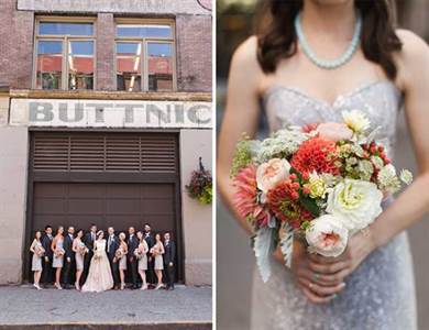 Blush Seattle Alley Wedding