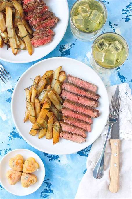 Steak frites công thức 30 phút