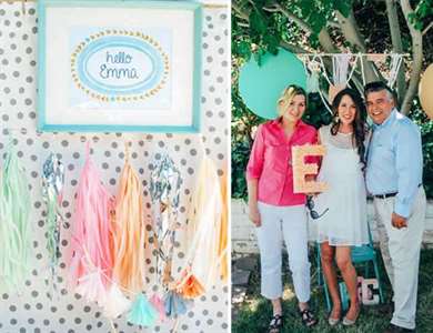 Pastels and Polka Dots Baby Shower - Baby Blog