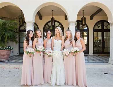 Santa Barbara Blush và Nude Wedding