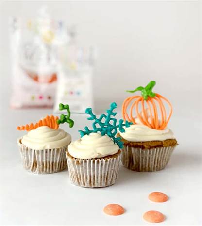 Kẹo tan chảy bánh cupcake toppers