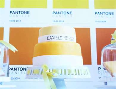 Tiệc sinh nhật Pantone