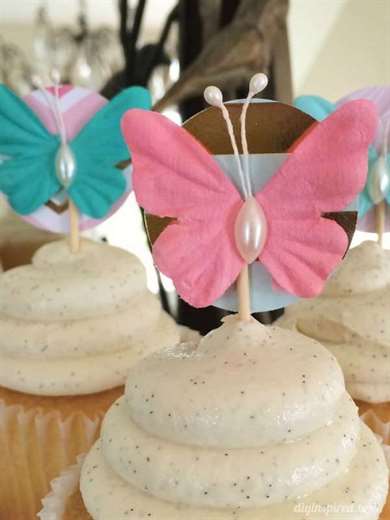 Easy Birthday Cupcake Toppers