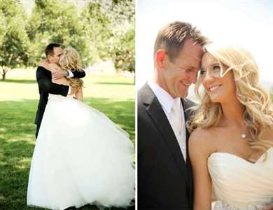 Pink & Gold Barn Wedding